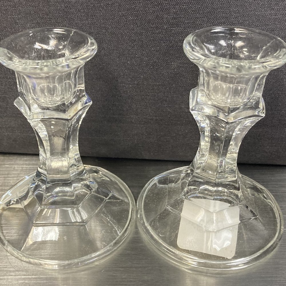 Pair of Crissa candleholders